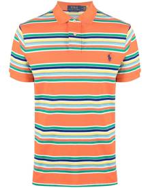 Polo Ralph Lauren stripe-print short-sleeved polo shirt - Orange