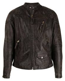 Ralph Lauren RRL Watts biker jacket - Brown