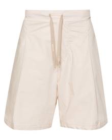 A Paper Kid elasticated-waist cotton shorts - Neutrals