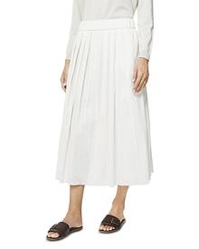 Peserico Pleated Midi Skirt