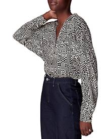 Whistles Ramona Polka Dot Shirt