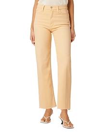 Joe's Jeans The Blake High Rise Ankle Wide Leg Jeans in Sunkissed