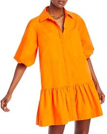 Simkhai Crissy Poplin Shirt Dress