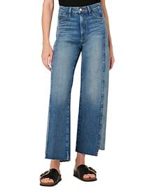 Joe's Jeans The Mia High Rise Wide Leg Ankle Jeans in On My Mind