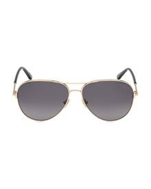 New Tom Ford Miguel Aviator Tortoise Brown Fashion Sunglasses FT0148 435 10F 