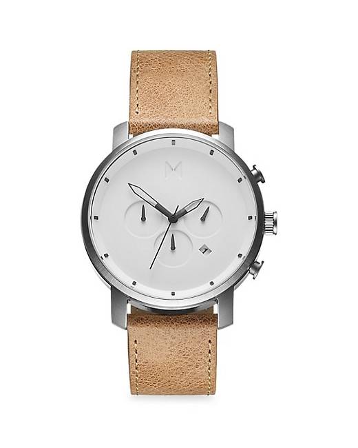 mvmt leather watch