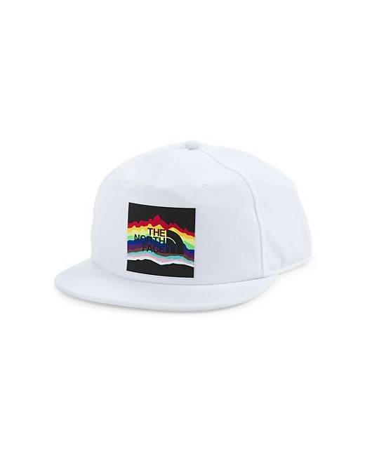 north face rainbow hat