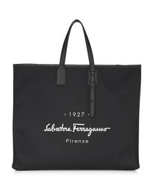 Salvatore Ferragamo Oversized Logo Tote