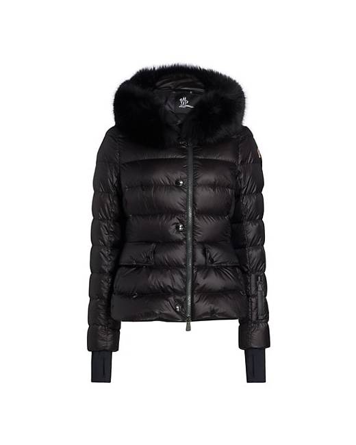 moncler vest with fur