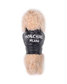 Moschino Biker Faux Leather Dog Jacket