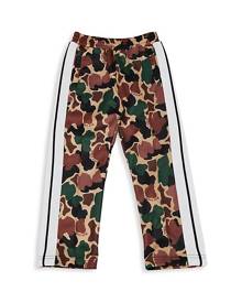 Palm Angels Little Boy's & Boy's Camouflage Print Track Pants