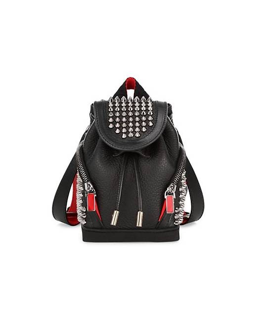 Christian Louboutin Cabado Leather Backpack in Black for Men