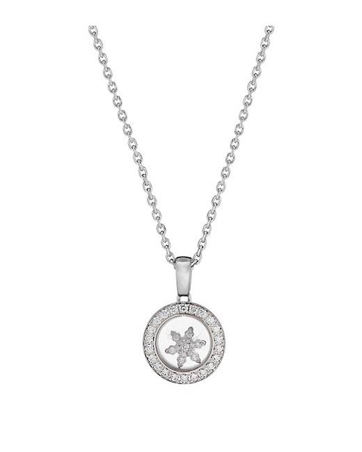 4.45 CTTW Chopard Happy Diamonds Double Halo Pendant in White Gold | New  York Jewelers Chicago