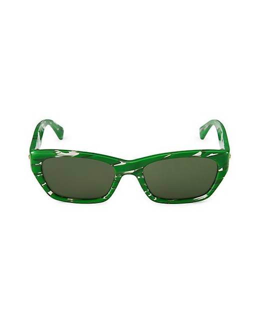 Bottega Veneta Cat Eye Sunglasses BV1176S 003 Green 55mm