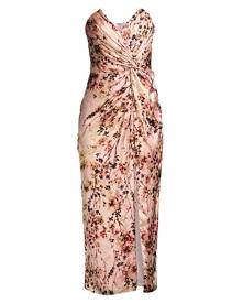 Katie May Come On Home Floral Midi-Dress