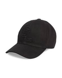 Saint Laurent Casquette Milleraies Corduroy Cap - Black