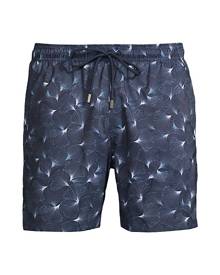 Stone Rose Stretch Drawstring Swim Trunks