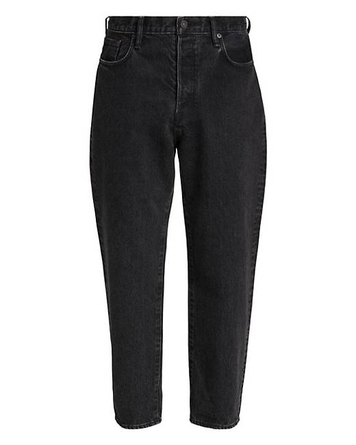 ASOS DESIGN stretch flare jeans in black