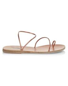 Ancient Greek Sandals Chora Leather Strappy Flat Sandals