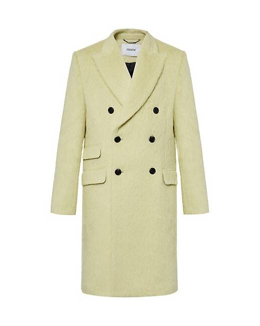 BGSD Men Mark Classic Wool Blend Pea Coat – Luxury Lane