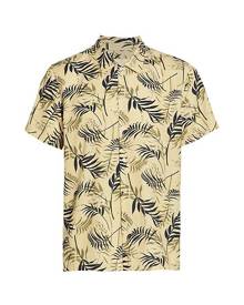 7 For All Mankind Palm Print Short-Sleeve Shirt