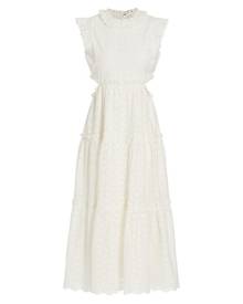 Cami NYC Dulce Eyelet-Embroidered Midi-Dress