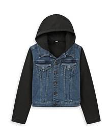 DL Premium Denim Little Girl's Manning Denim Hoodie Jacket