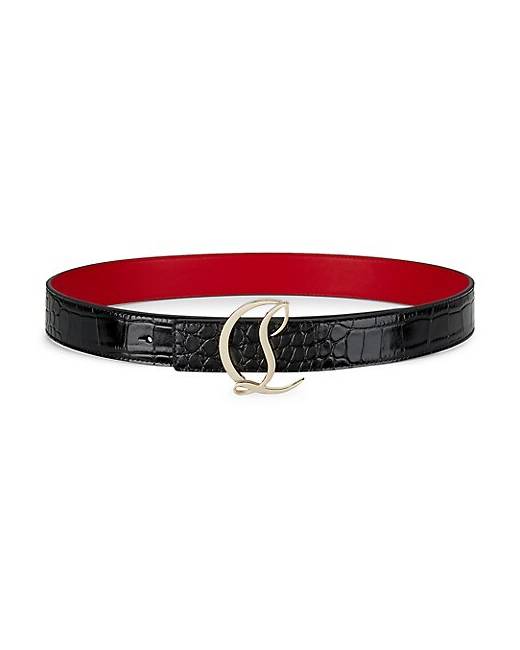 Christian Louboutin Loubi Men's Belt