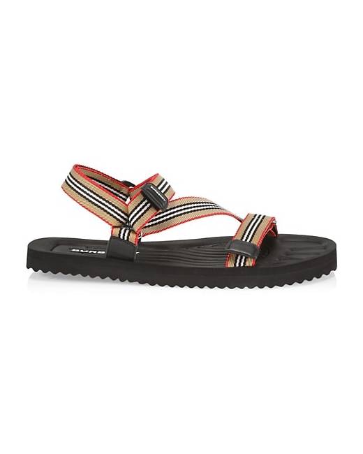 Burberry flip flops discount mens