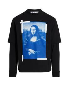 Off-White Mona Lisa Graphic Layered Long-Sleeve Shirt