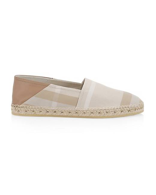 Mens burberry cheap espadrilles