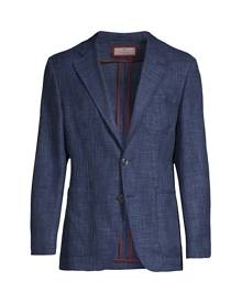 Canali Textured Tweed Blazer