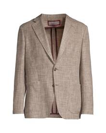 Canali Textured Tweed Blazer