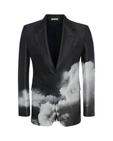 Alexander McQueen Storm Slim-Fit Two-Button Blazer