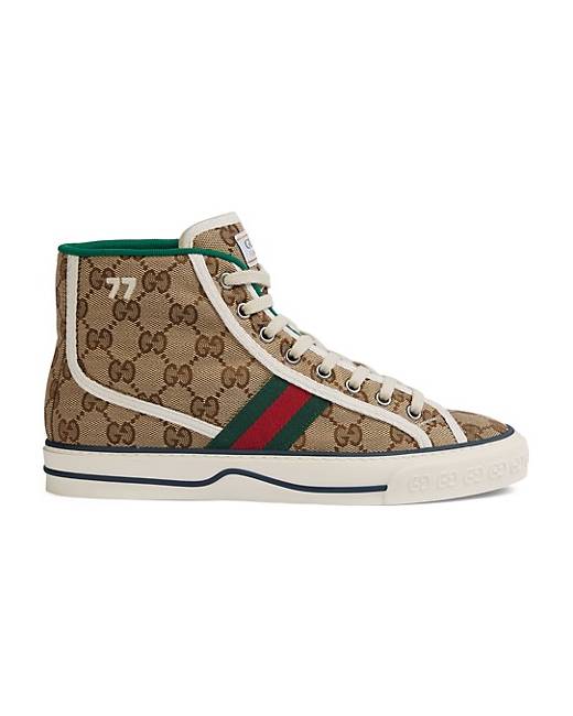 White high top hot sale gucci shoes