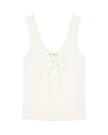 Sandro Tayron Knotted Tank Top