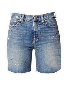 Hudson Jeans Hana Mini Denim Biker Shorts