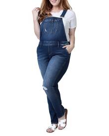 Slink Jeans, Plus Size Denim Overalls