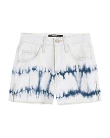 Hudson Jeans Lori High-Rise Cut-Off Tie-Dye Denim Shorts