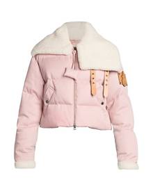 Moncler Genius 1 Moncler JW Anderson Padded Shearling & Leather-Trim Jacket Moncler Genius 1 Moncler JW Anderson Padded Shearling & Leather-Trim Jacket