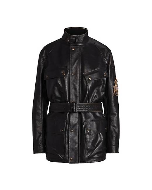 Ralph Lauren RRL zip-up Leather Jacket - Farfetch