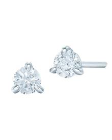 Kwiat Stud Platinum & Diamond Solitaire Round Stud Earrings/0.25 TCW Kwiat Stud Platinum & Diamond Solitaire Round Stud Earrings/0.25 TCW