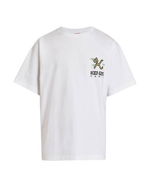 Kenzo Black Kansai Yamamoto Edition Seasonal Logo Boxy T-Shirt Kenzo