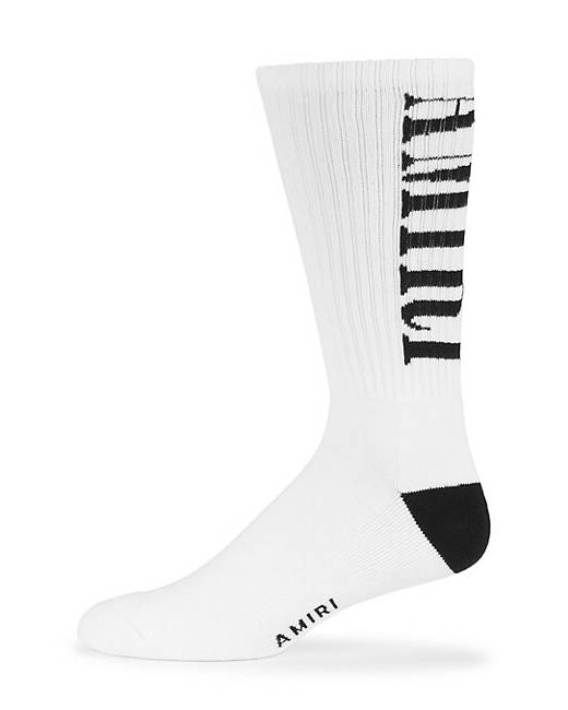 amiri bone graphic socks - レッグウェア