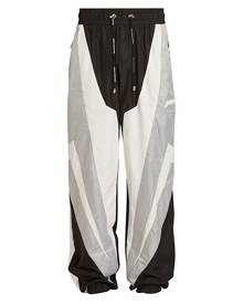 Balmain monogram-print Track Pants - Blue