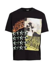 Just Cavalli Patchwork Graphic T-Shirt