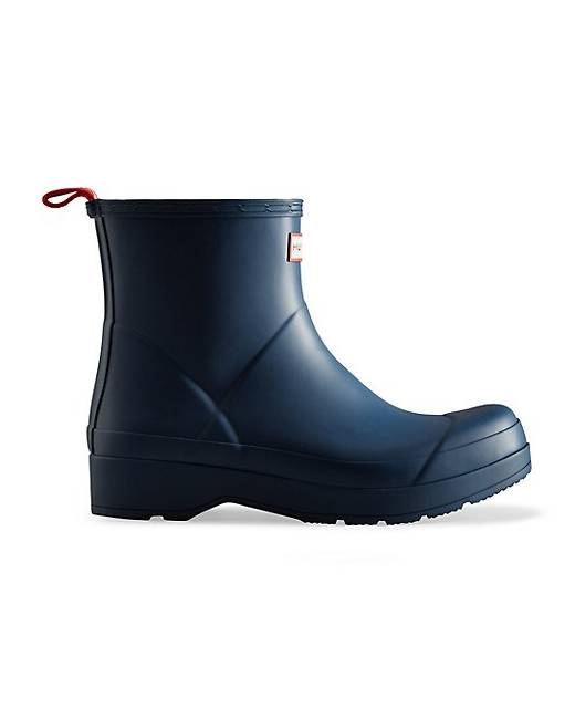 hunter ankle wellies mens