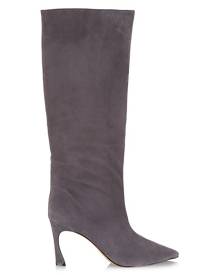 Alexandre Birman Kyra 85 Suede Tall Boots