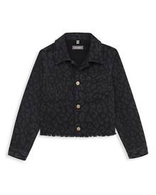 DL Premium Denim Girl's Manning Leopard Jacket