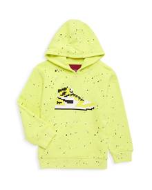 Mostly Heard Rarely Seen 8-Bit Little Boy's & Boy's Mini Neon Volt Hoodie